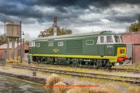 3531 Heljan Class 35 Hymek Diesel Locomotive number D7041 in BR Green livery with small yellow panels